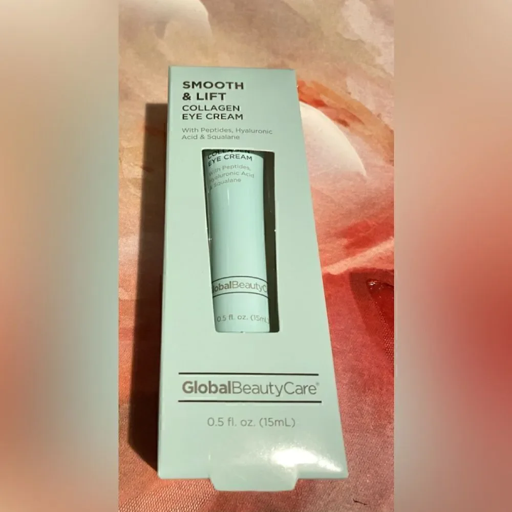 🛍️Global Beauty care Smooth & lift Collagen facial Serum & Eye Cream set of 2💥